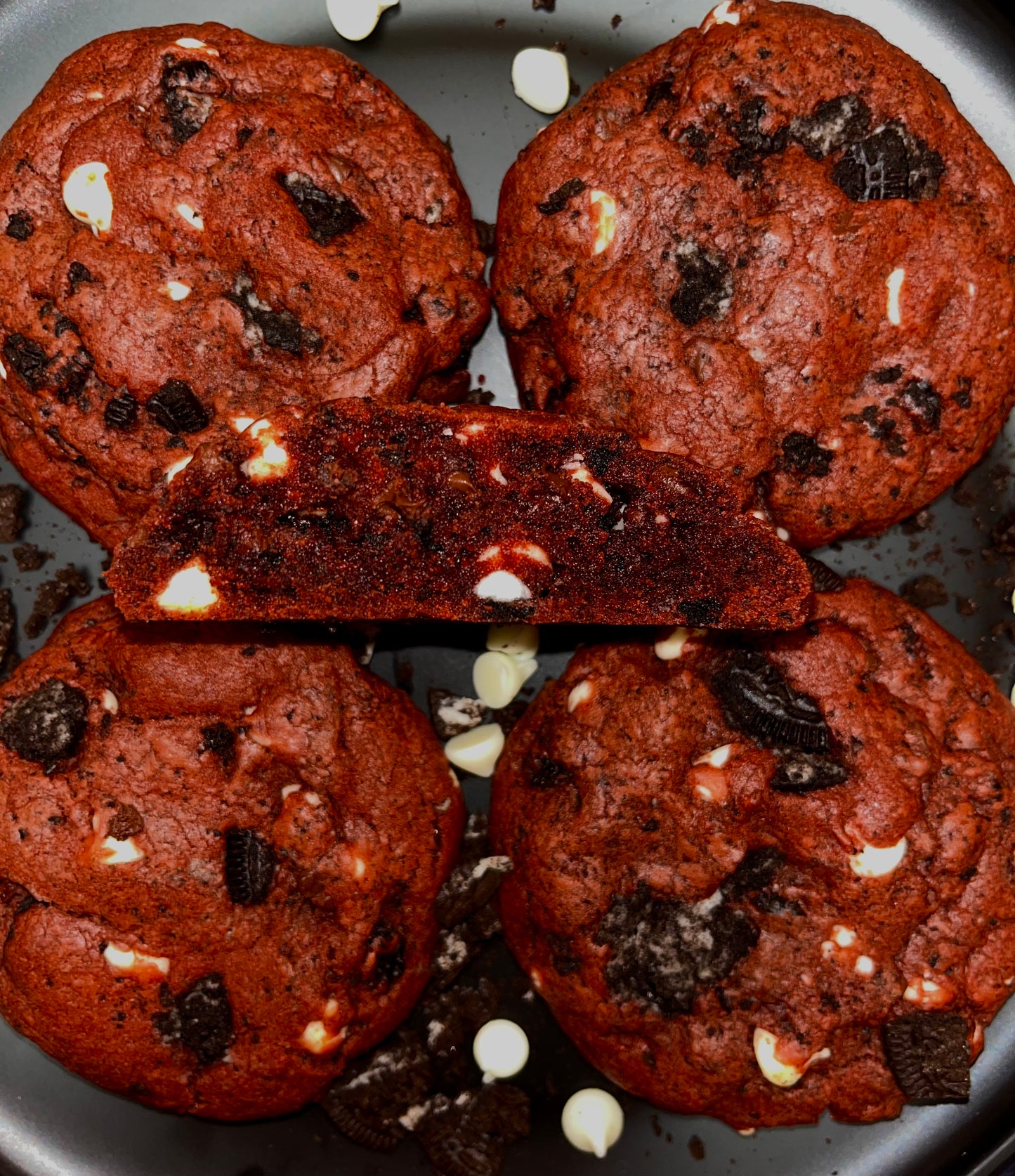 Red Velvet Oreo Cookies