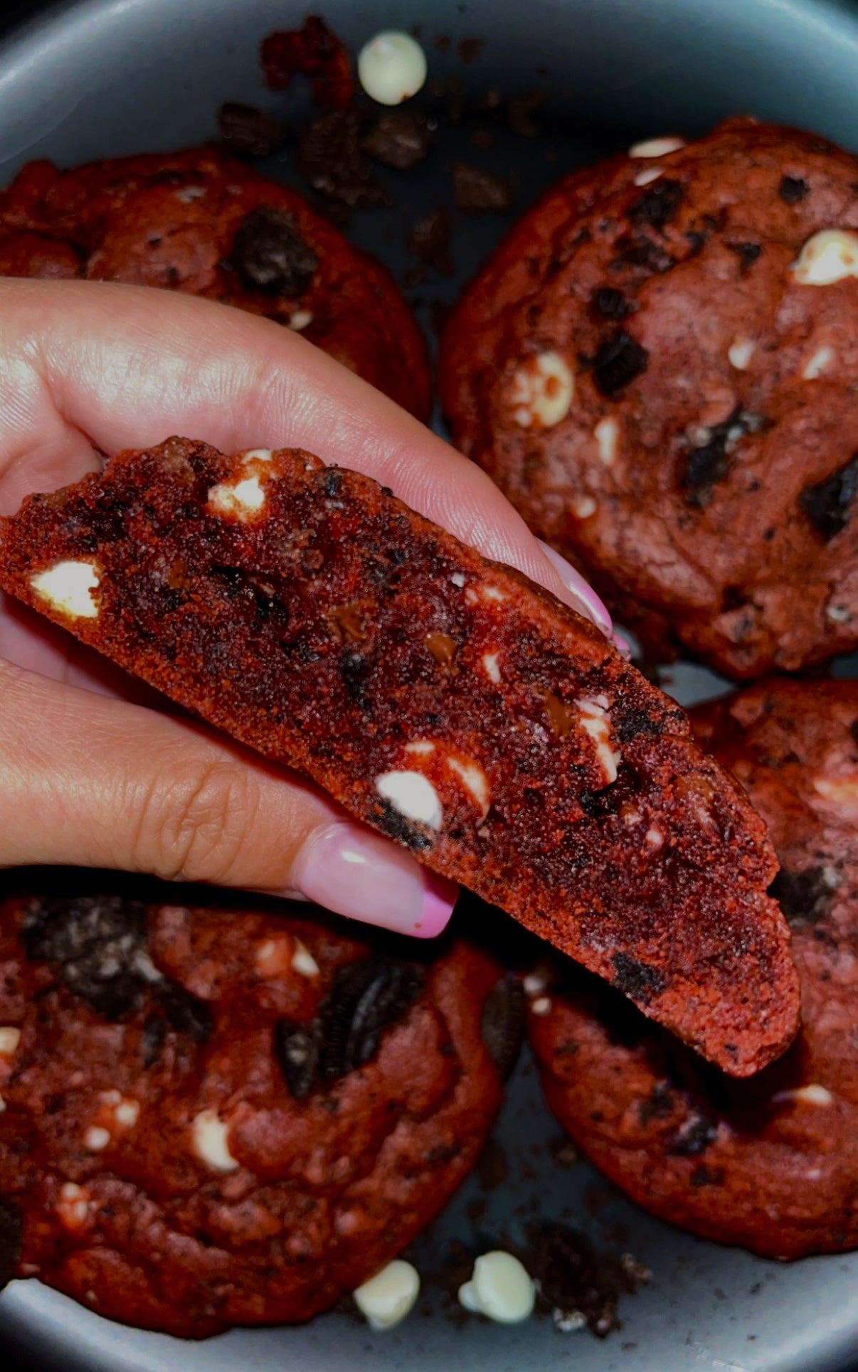 Red Velvet Oreo Cookies